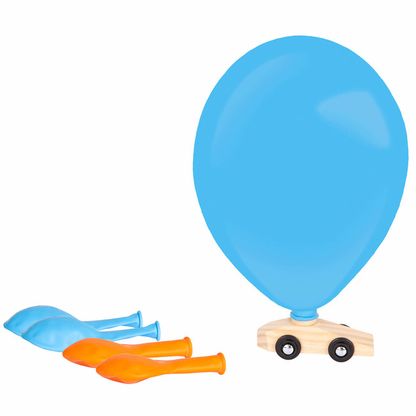 Balónek s autíčkem 5+1ks