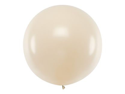 Balónek velký béžový 1m
