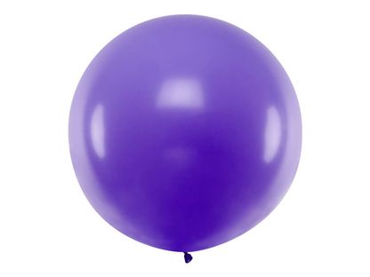 Balónek velký levandulový 1m