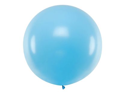 Balónek velký světle modrý 1m