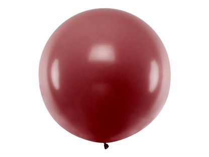 Balónek velký bordový 1m