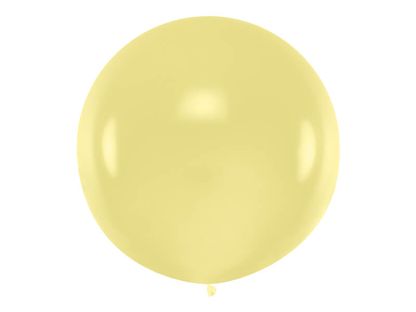 Balónek velký krémový 1m