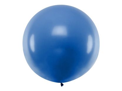 Balónek velký modrý 1m