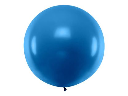 Balónek velký námořnická modrá 1m
