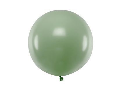 Balónek velký pastelový rozmarýno-zelený 60cm