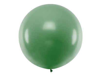 Balónek velký tmavě zelený 1m