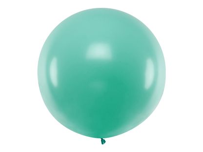 Balónek velký tyrkysový 1m