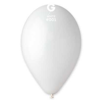 Balónky bílé 30cm 100ks