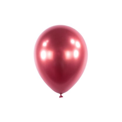 Balóny bordó saténové 12cm 100ks