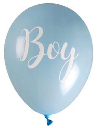 Balónky Boy (Gender Reveal) 23cm 8ks