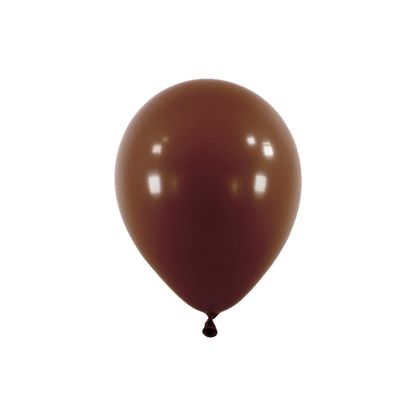 Balóny čokoládově hnědé 12cm 100ks