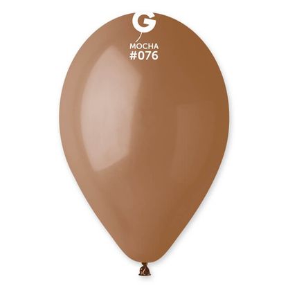Balónky kapučínové 30cm 10ks