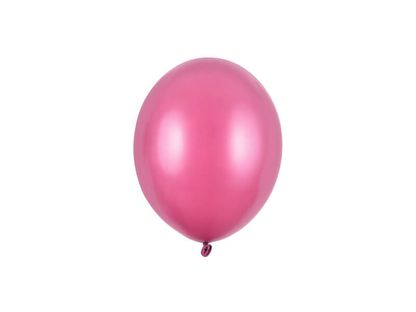 Balónky metalické tmavě růžové 12cm 100ks