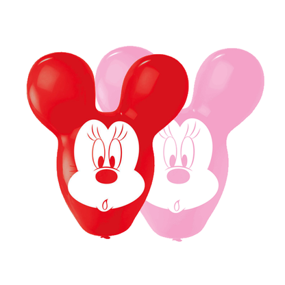 Balónky Minnie uši 55cm 4ks