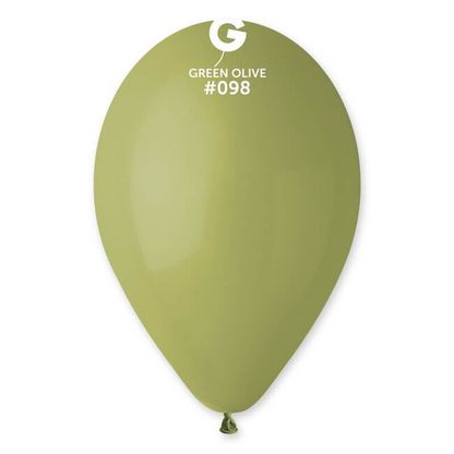 Balónky olivové 30cm 100ks