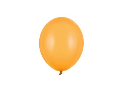 Balóny oranžovo medové 12cm 100ks