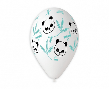 Balónky Panda party 30cm 5ks