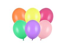 Balony pastelove 12 cm pastelovy mix 1 bal 100 ks 15106