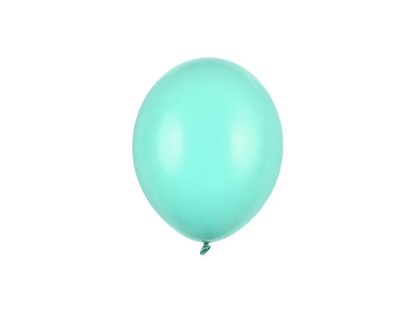 Balónky pastelové světlé mentolové 12cm 100ks