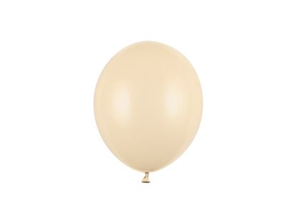 Balónky pastelové béžové 12cm 100ks