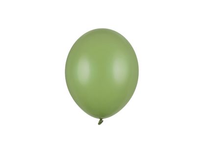 Balónky pastelové rozmarýnově zelené 12cm 100ks