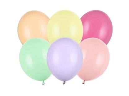 Balónky pastelový mix 12cm 100ks