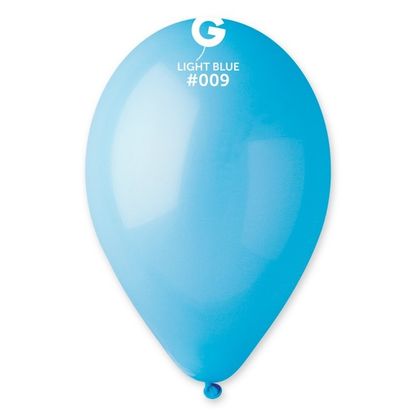 Balónky světle modré 30cm 100ks