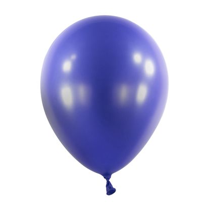 Balóny tmavě modré metalické 27,5cm 50ks