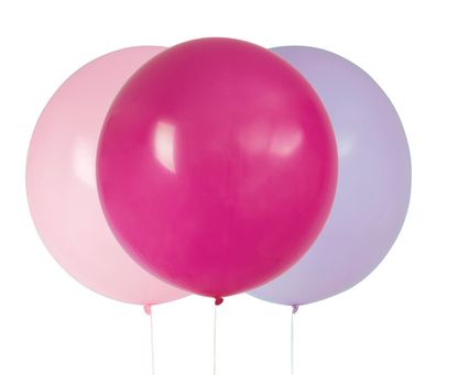 Balónky velké růžovo-purpurové 60cm
