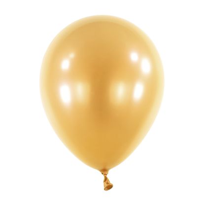 Balóny zlaté metalické 27,5cm 50ks