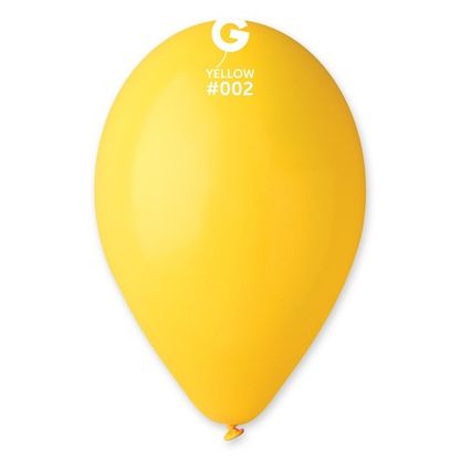 Balónky žluté 30cm 25ks
