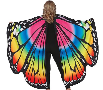 Dámsky plášť Motýlí křídla 160x130cm