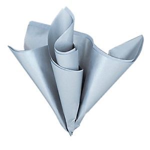 Dekorační hedvábný papír stříbrný 51x66cm 5ks