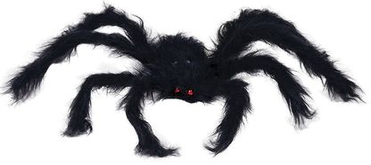Dekorační pavouk černý 50cm