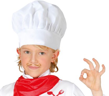 Dětská kuchařská čepice