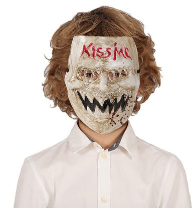 Dětská maska Purge Kiss Me PVC