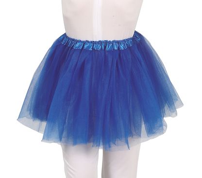 Dětská sukně tutu tmavě-modrá 30cm