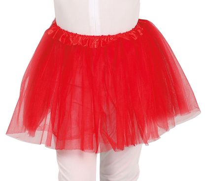 Dětská tutu sukně červená 31cm