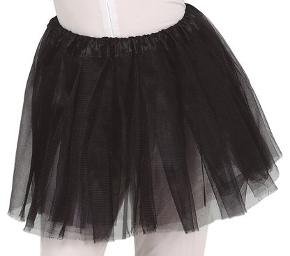 Dětská tutu sukně černá 31cm