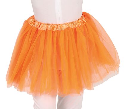Dětská tutu sukně oranžový 31cm