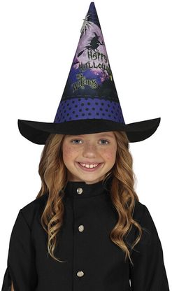 Dětský kouzelnický klobouk půlnoční halloween