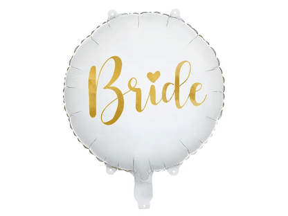 Fóliový balónek Bride to be zlatý 45cm