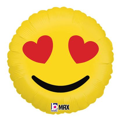 Fóliový balónek Emoji LOVE 46cm
