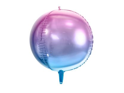 Fóliový balónek Koule fialovomodrý 35cm