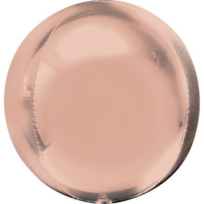 Fóliový balónek Koule růžově zlatý 40cm