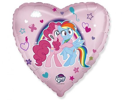 Fóliový balónek My Little Pony srdce 45cm