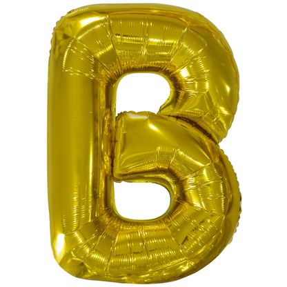 Fóliový balónek písmeno B 84cm