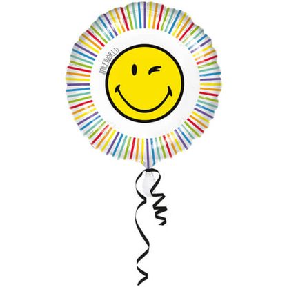 Fóliový balónek Smiley 45cm