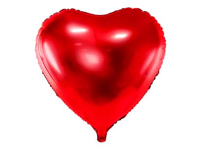 Fóliový balónek Srdce červený 45cm