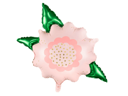 Fóliový balónek supershape Růžový květ 70x62cm